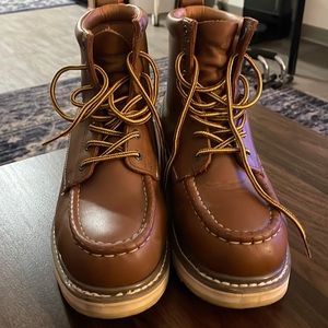Die Hard Moc Toe Steel Toe Boots